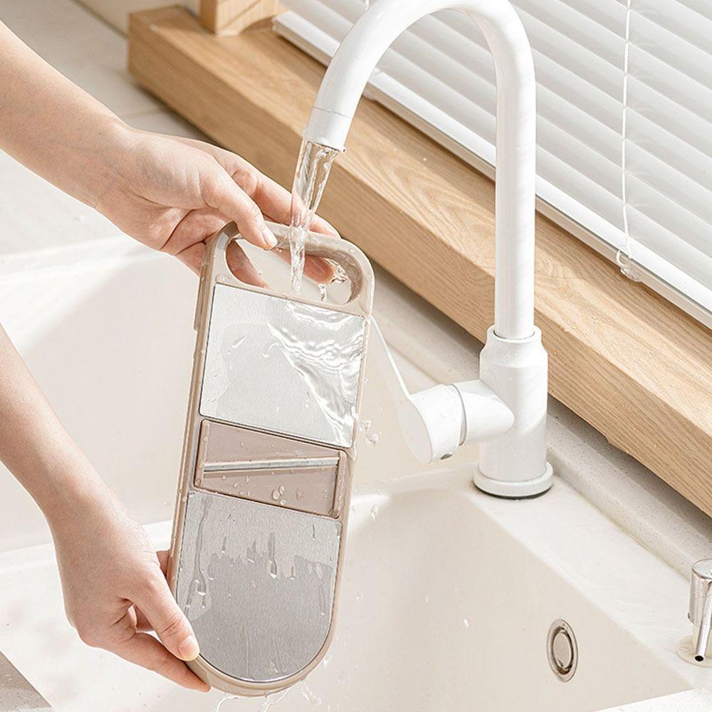 Multi-Functional Vegetable Slicer Manual Garlic Grinder for Crushing Spices Herbs Garlic