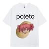 Kasane Teto T Shirt Funny Cute Unisex Women Clothing Fashion Harajuku Tshirts Summer Cotton Oversized Casual Short Sleeve Tshirt