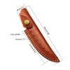 Leather Knife Sheath Protective Cover Multi-function Tool Knife Holster Outdoor