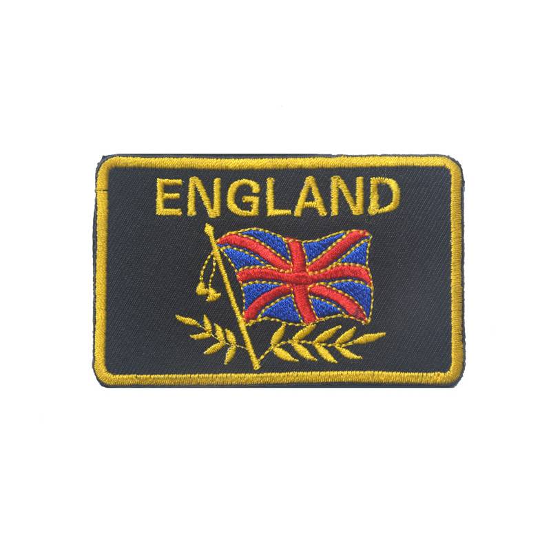 

Embroidered England Flag Arm Patch Clothing Backpack Cap Decorations Accessory Flag