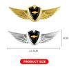 Cyhj10 1pcs Car Badge Metal Wings Body Decoration Sticker Car Goods For Chevrolet Spark Captiva Cruze Malibu Equinox Trax Camaro Blazer