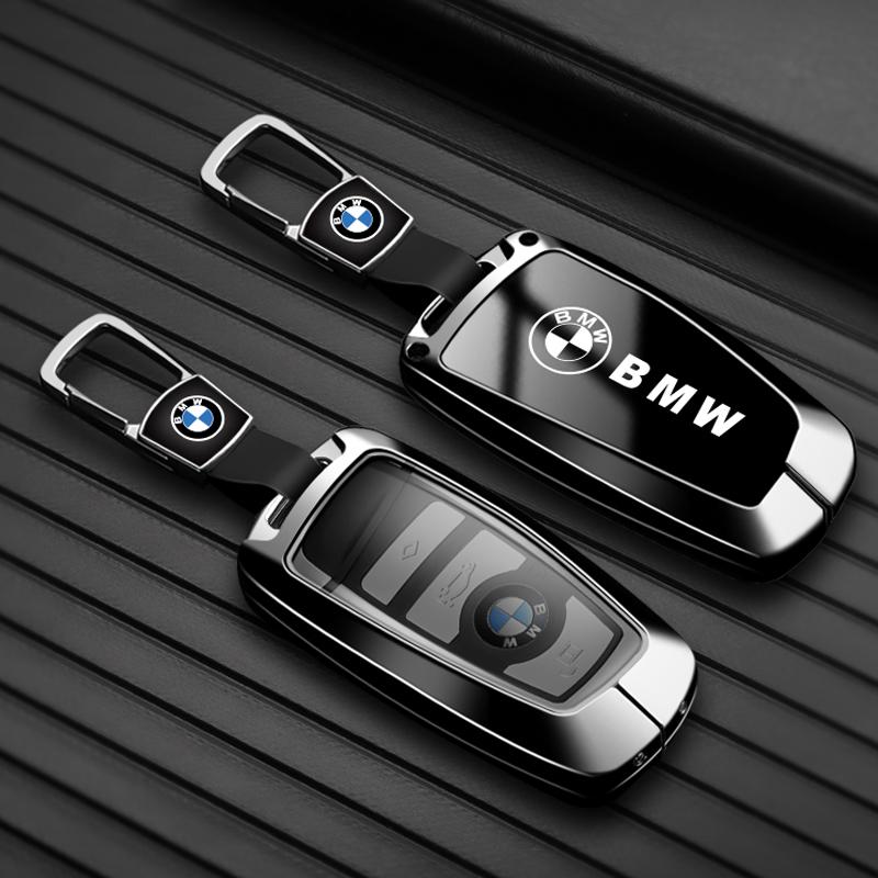 Hot 2025 Alloy Car Key Case Cover Keyless Bag For BMW 1 3 5 7 Series X1 X3 X4 X5 X6 F10 F20 F30 F25 F31 M3 F34 F11 F15 F16 Acces
