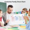 Calendario Digitale 15,6 pollici 1080P Full HD Touch Screen Interattivo Supporto da Parete/Scrivania per Pianificazione Senza Interruzioni Smart Family Planner
