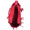 COACH 32 Brand logo zipper closure Leather Tote bag Tote bag shopping bag shoulder handbag large size women's red