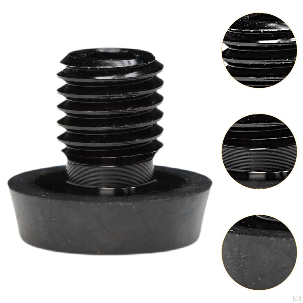 Billiard Bottom Plug Cue Rubber Bumper for Playing Club Pool Table