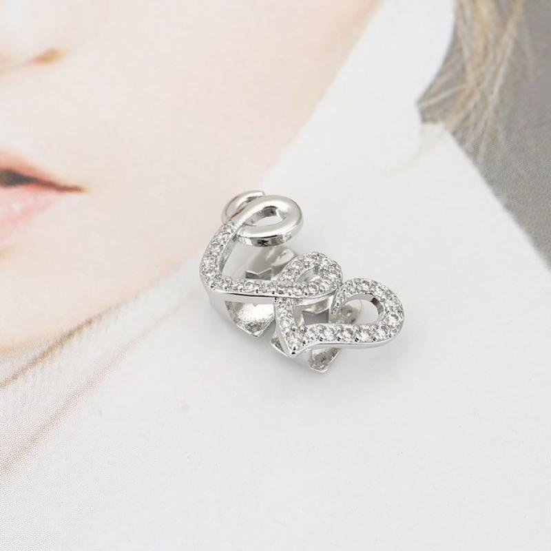 

Колпачки на зубы в виде двойного сердца из нержавеющей стали для женщин мужчин панк хип-хоп циркон полые любовь грилзы для зубов парные ювелирные аксессуары