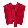Ladies' Fashionable Solid Color Western-style Knitted Outer Shawl