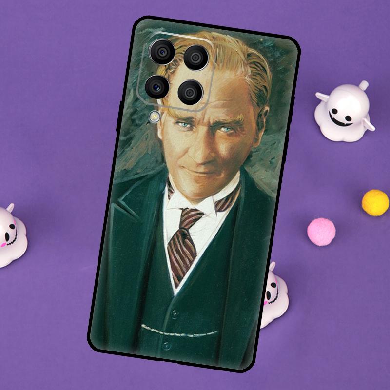 Mustafa Kemal Ataturk Cover For Samsung Galaxy M20 M30s M33 M13 M23 M53 M15 M55 M31 M51 M14 M34 M54 M32 M52 Case