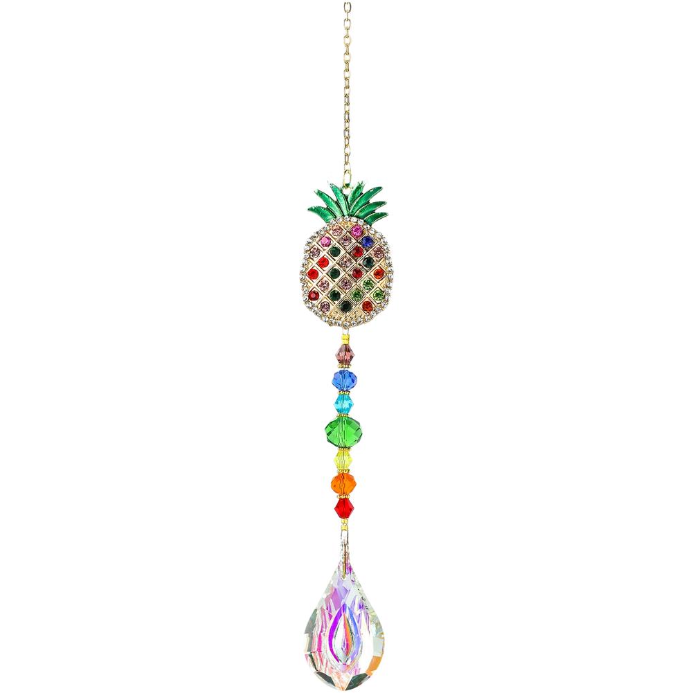 3 Pack Suncatchers Made with Reflective White and Metal Chains for Stable Outdoor or Indoor Hanging Applications
