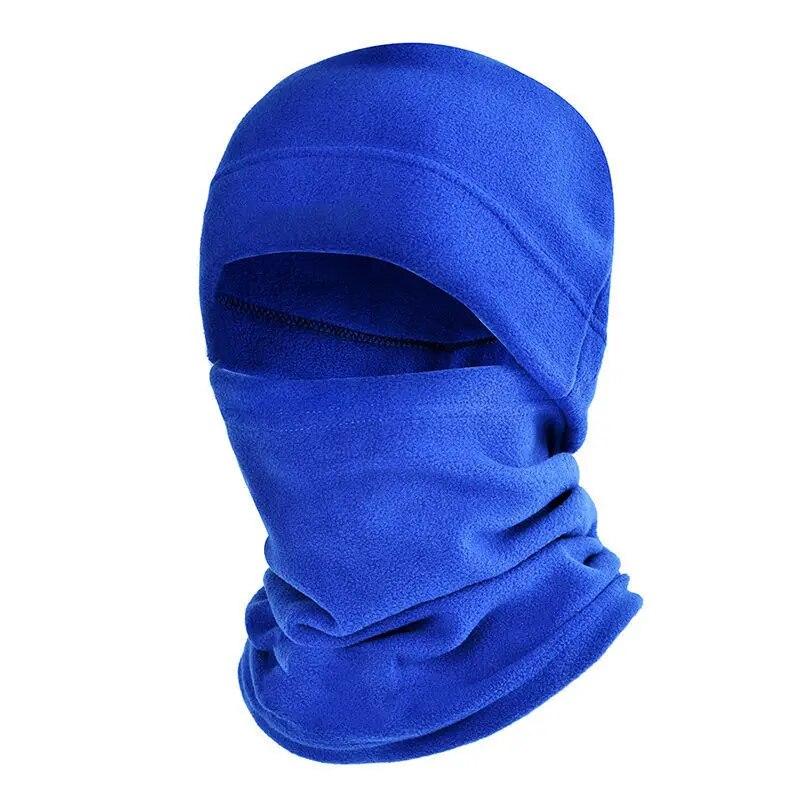 Autumn And Winter Fleece Hat Men's Sports Cold Swing Fleece Neck Cover Outdoor Cycling Mountaineering Mask Warm Cold Neck Set
