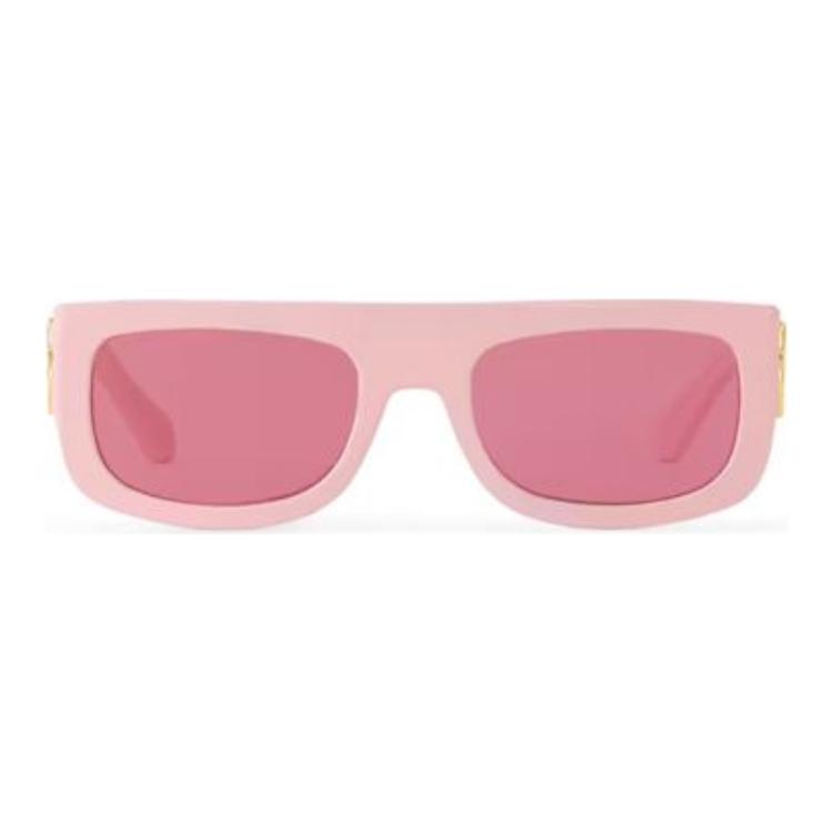 Louis Vuitton Rectangular Acetate Metal Sunglasses Men Sunglasses Multicolor 108204679
