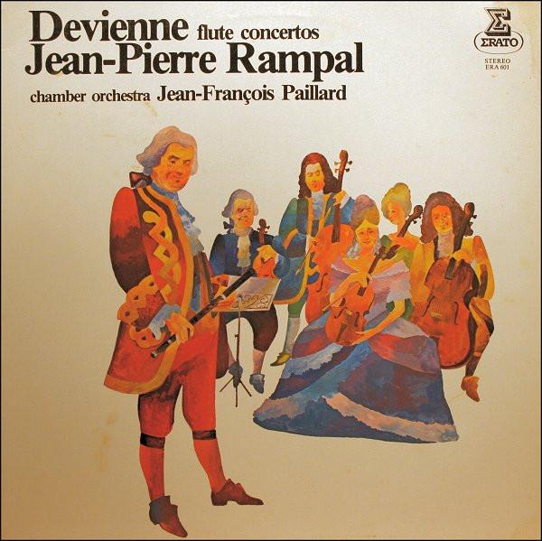 

LP Record JEAN PIERRE RAMPAL CHAMBER ORCHEST Francois Devienne Flute Concertos ERA601 ERATO 1976 Netherland Classical Used