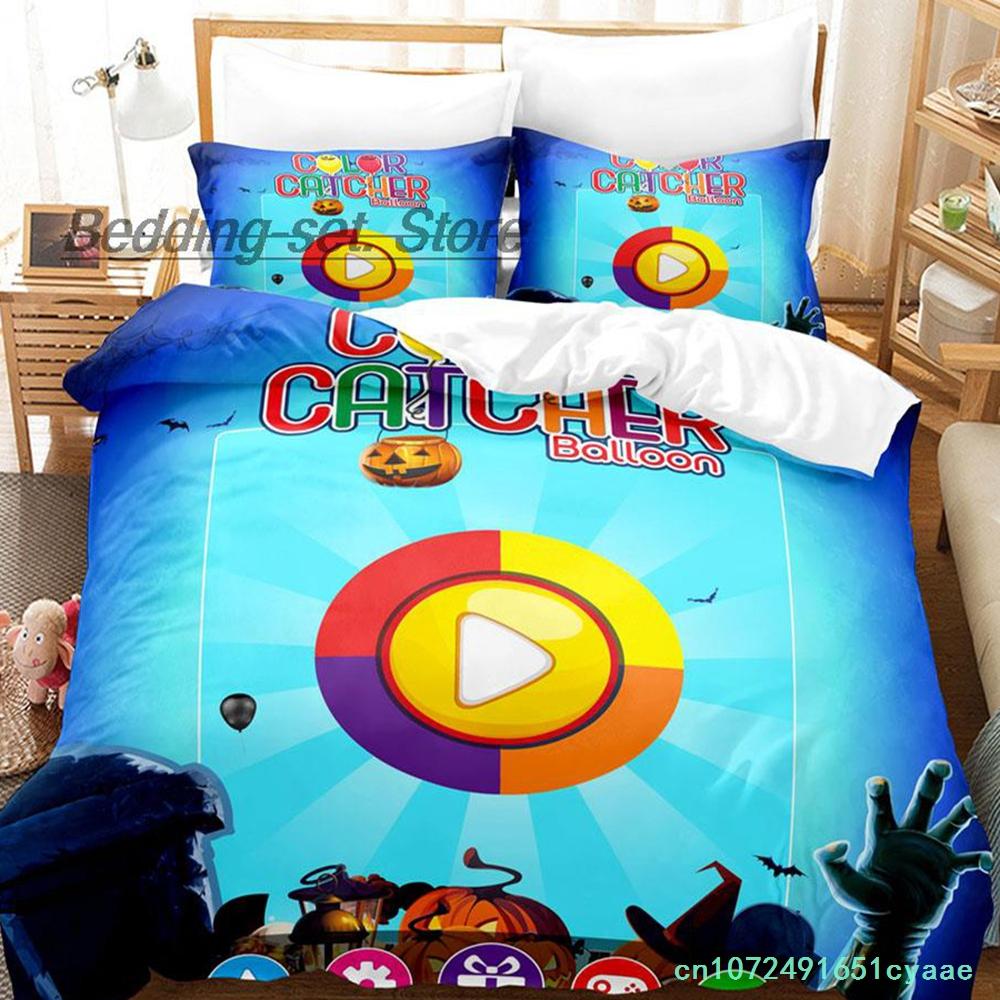 Hip Hop Angry Geometry Dash Bettwäsche Set Einzel Twin Voll Königin King Size Bett Set Spiel Schlafzimmer Bettbezug Sets Anime Bett