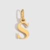 eManco Stainless Steel Cut 26 Letters Charm DIY Women's Necklace Bracelet Jewelry Making Factory Direct Sales