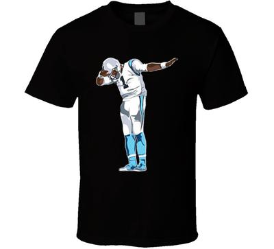 Cam Newton Dabbing Do The Dab Dance Carolina Panthers Undefeated Tee Shirt