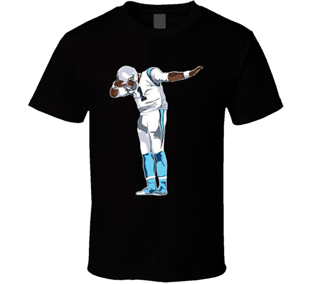 Кэм Ньютон Дэббинг Танец Дэб Футболка Каролина Пантерз Непобедимые L