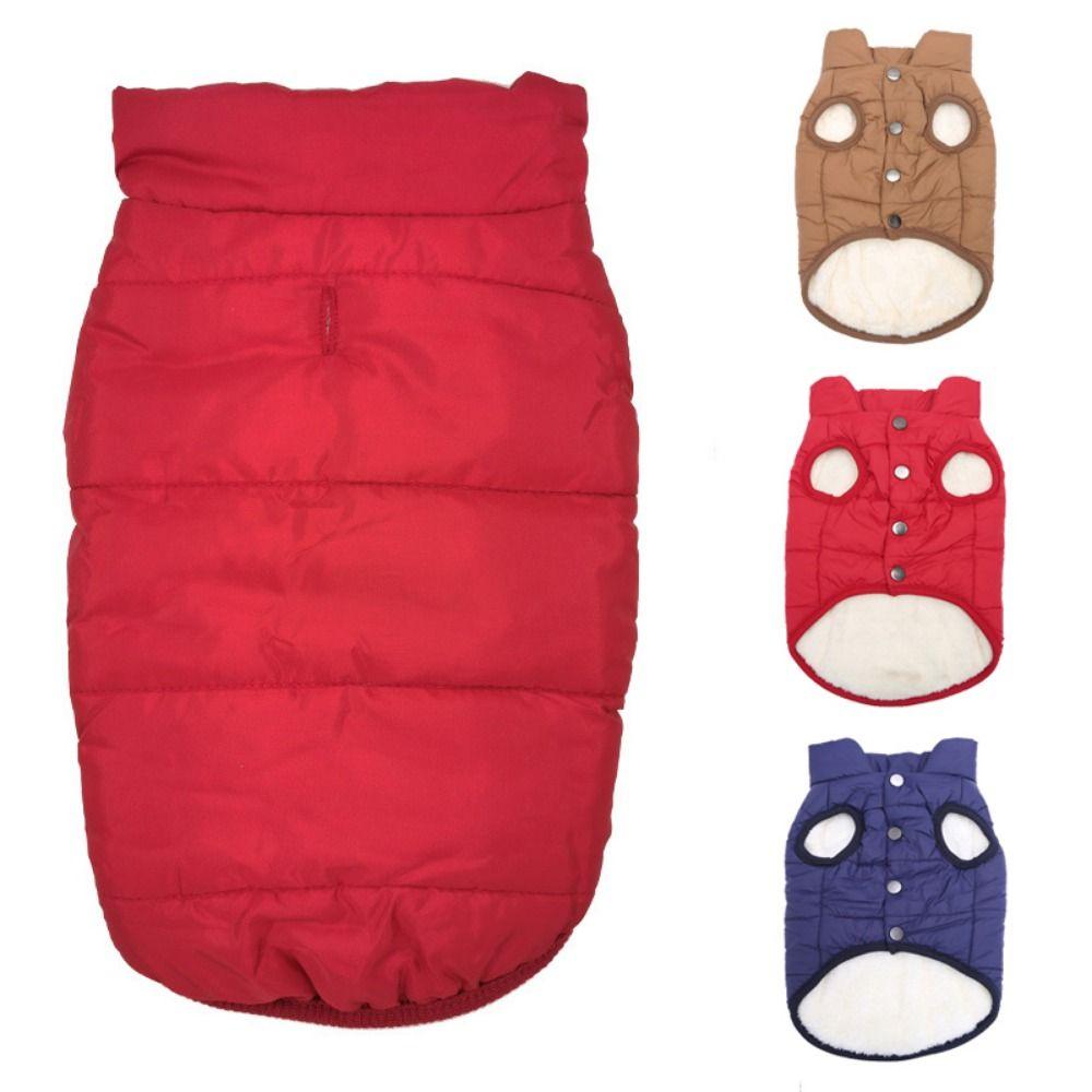 

Warm Winter Dog Clothes Soft Dogs Vest Jacket Warm Fleece Dog Coat Warm Dog Coat Winter