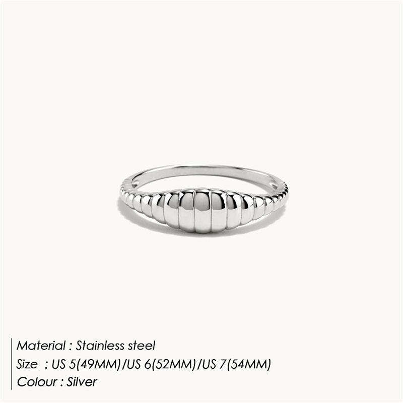 

Модное кольцо Кольцо из нержавеющей стали 316L Anillo Ringen Mujer Женские кольца Bague Парная бижутерия Модные подарки Не выцветает 7