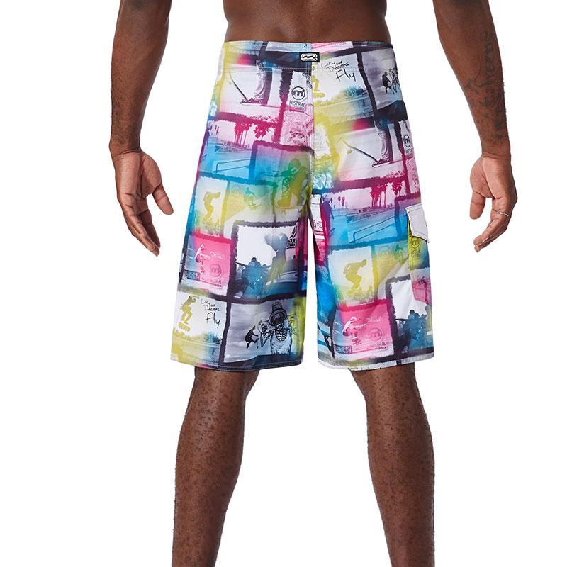 Quick Drying Beach Shorts for Men Surf Beach Shorts Fast Dry Swim Trunks with Bermuda, Fitness Muscle Short Pants, Summer, New,