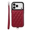 Luxury Magnetic Flip Leather Card Solt Case For iPhone 17 Pro Max 16 Plus 15 Plus 14 13 12 11 Wallet Stand Kickstand Strap Cover