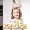 Kids Height Ruler Acrylic Height Measuring Stickers Baby Growth Chart Wall Stickers
