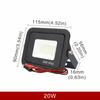 DC12V Led Flood Light 20W 30W 50W 100W Outdoor Floodlight Spotlight IP66 Waterproof Light Reflector Portable 12 Volt Led Lights