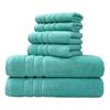 Asciugamano in Puro Cotone Asciugamano da Bagno Asciugamano Quadrato Set da Sei Pezzi Cotone Platform Ispessito Morbido Caldo e Confortevole Necessità Quotidiane per la Casa Asciugamani Tessuti