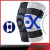 Double Strap Sports Knee Pads  Silicone Anti Collision Straps  Fixed Spring Support  Anti Slip for Basketball Fitness Running