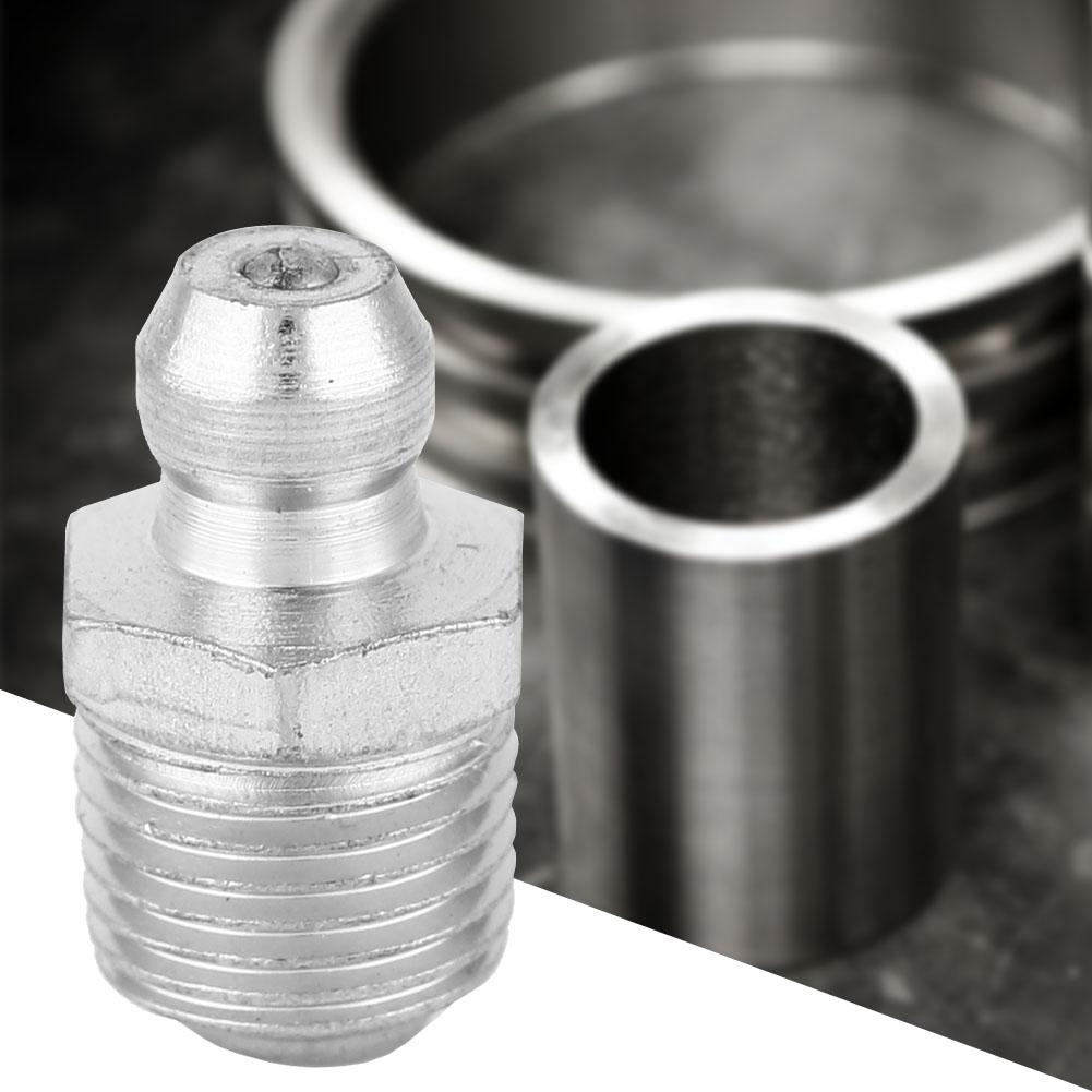 10 Stück M10*1 Robuster und Langlebiger Schmiernippel für Baumaschinen (Gerade)