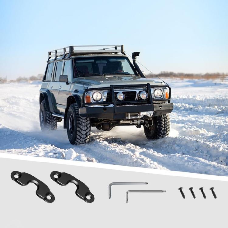 High Strength Aluminum Heavy Duty Sunvisors Fastening Clips Sunshade Fixing Kit Suitable for 018 Ensuring Secure Fit