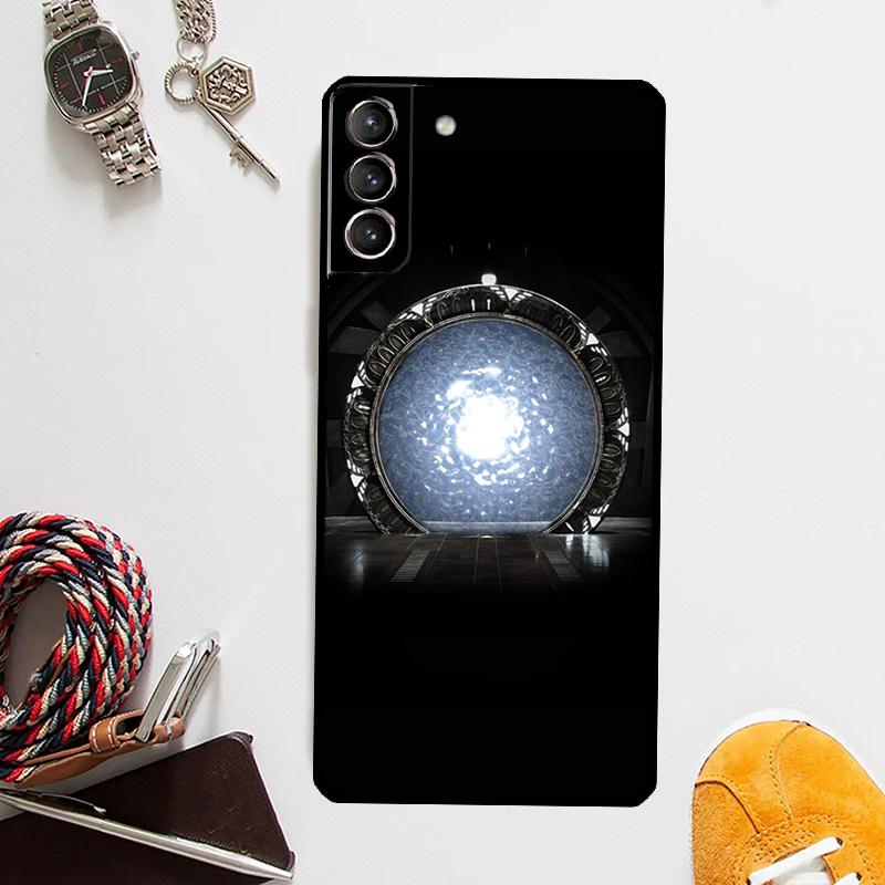 Stargate Atlantis Phone Case For Samsung Galaxy S24 Ultra S22 Plus S20 S21 S23 FE Note 20 10 S8 S9 S10 Cover