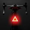 Creative LED Bike Tail Light Rechargeable Bicycles Rear Safety Warning Light Bicycles Taillights Cycling Accessories