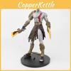 God Of War Kratosfigure Pvc Poseable Model With Fire Effect For Collectors