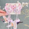 New Year Red Butterfly Hair Clips for Girls - Ancient Chinese Style, Festive & Elegant, Perfect for Hanfu or New Year's Outfits