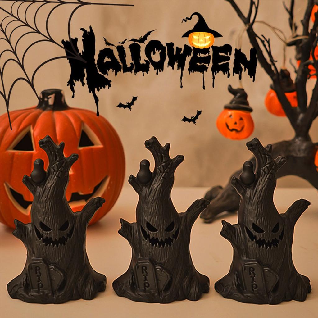Halloween Flameless Candle LED Lights, Suitable For Halloween Decoration Home Decoration