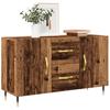Vidaxl Chest of Drawers, Old Wood, 100X36X60 Cm, Wood-Based Material
