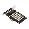 Kit Chenyang SSD U3 Adaptador Host de 4 Pistas para Placa-mã PM1735 com SSDs NVMe PCIe U.3 SFF-8639 - PCI-E 4.0