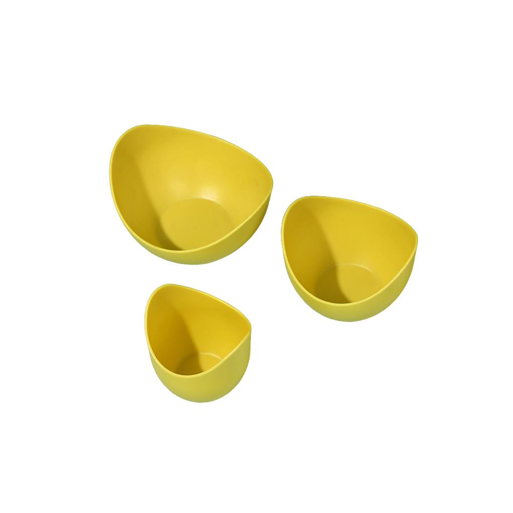 3!3PCS!3x Plates Pieces!Pack Trays 3 Nuts Dishes of Bowls