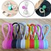 Pack of 10 Reusable Magnetic Cable Ties Cord Organization Silicone Magnetic Cord Ties for Bundling Stuff Book Marker