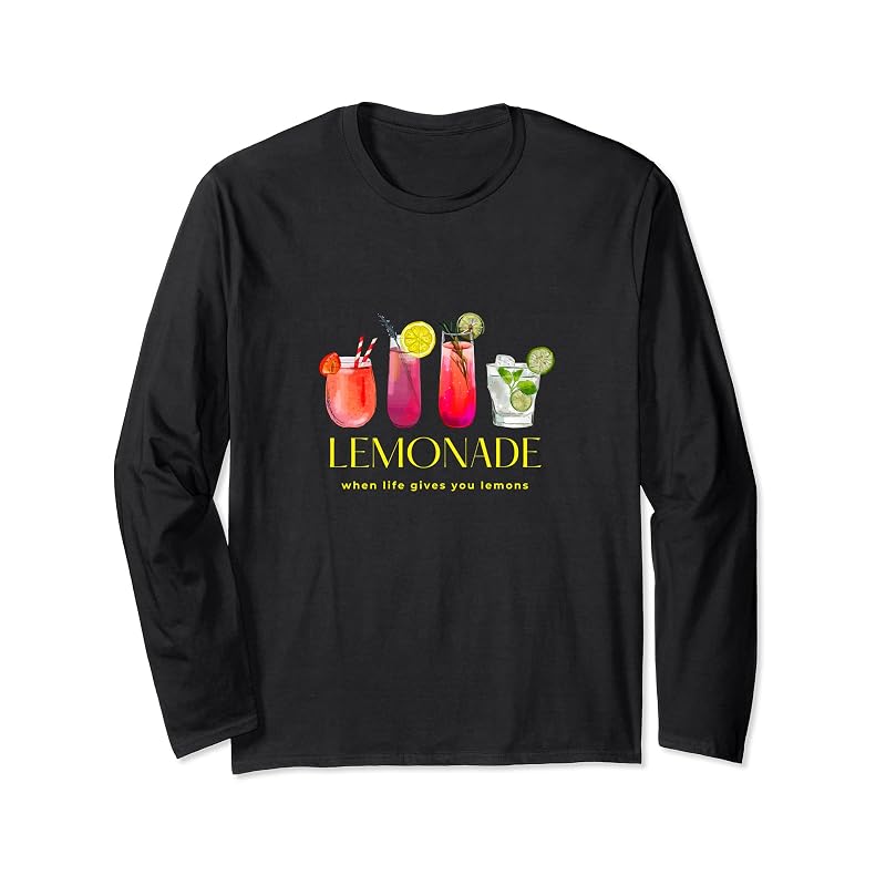 Lemonade Summer Sunlife Lemon Long-Sleeve T-Shirt