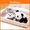 Schattige Pluche Panda Wasbeer Knuffel Knuffelig Personage Perfect Voor Dutjes En Decoratie