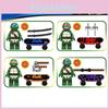 Blocos de Construção Tartarugas Ninja Mutantes Adolescentes Brinquedos Infantis Para Brincadeira Imaginativa