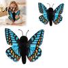 Home Display Doll Realistic 3D Butterfly Plush Toy, Stuffed Throw Pillow, Soft for Girls Insect Animal Decor, Gift Kids Girls, Ornament Interactive