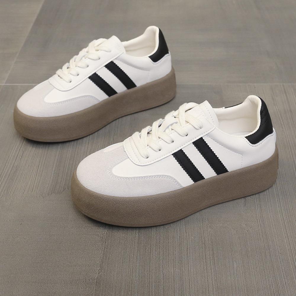 Spring and Summer Casual  Hick Soled Sports Board Shoes for Women