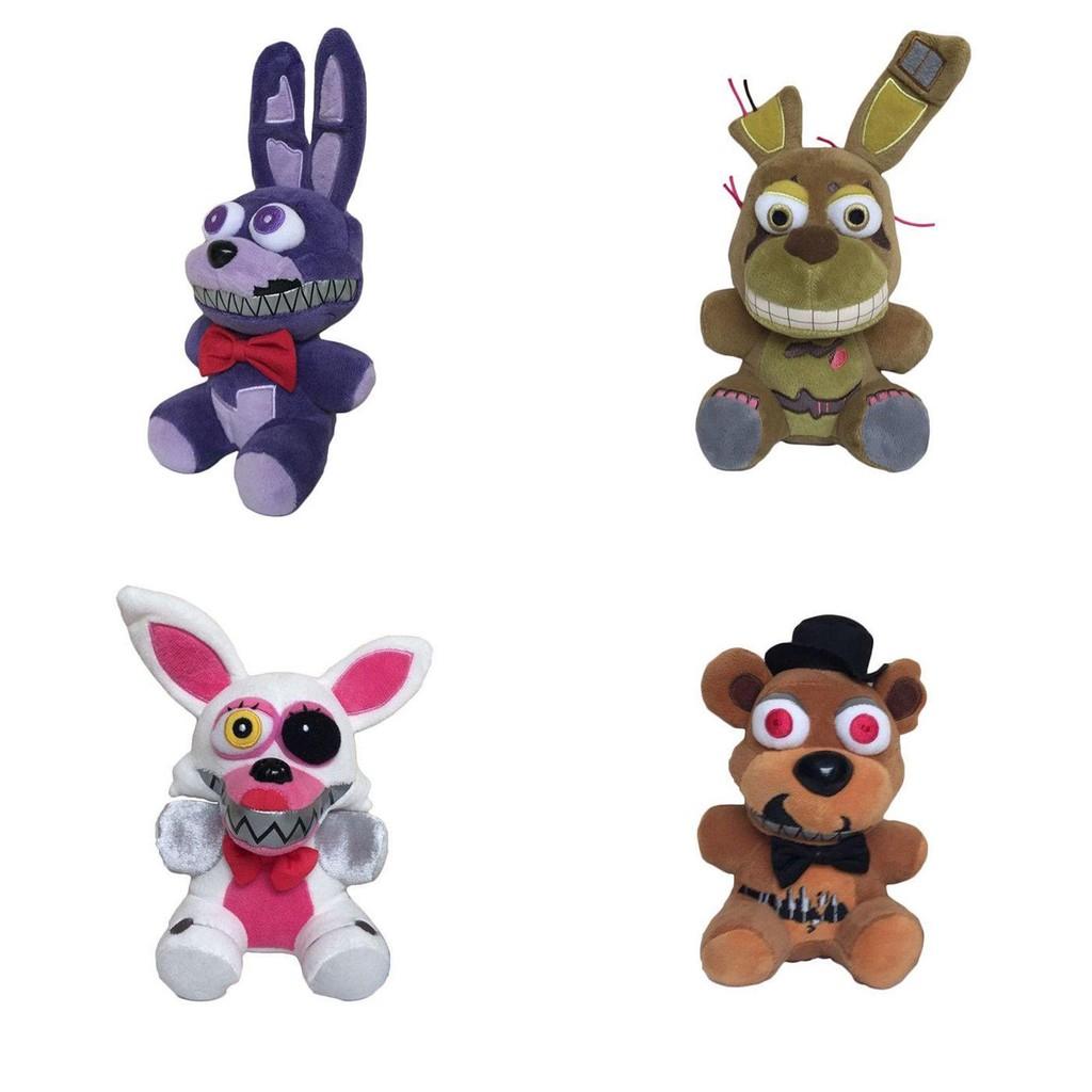 Five Nights At Freddy's Chica Bonnie Foxy Pluszowa Lalka Miękka i Przytulna!