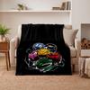 Mighty Morphin Power Rangers Soft Warm Flannel Blankets Comfortable Blanket for Home Decoration Gifting