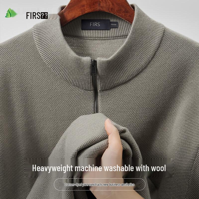 

Shanshan Men s Merino Wool Round Neck Sweater XL