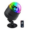 New DJ Voice Control USB Mini LED Stage Light Disco Family Birthday Party Crystal Small Magic Ball Light KTV Atmosphere Light