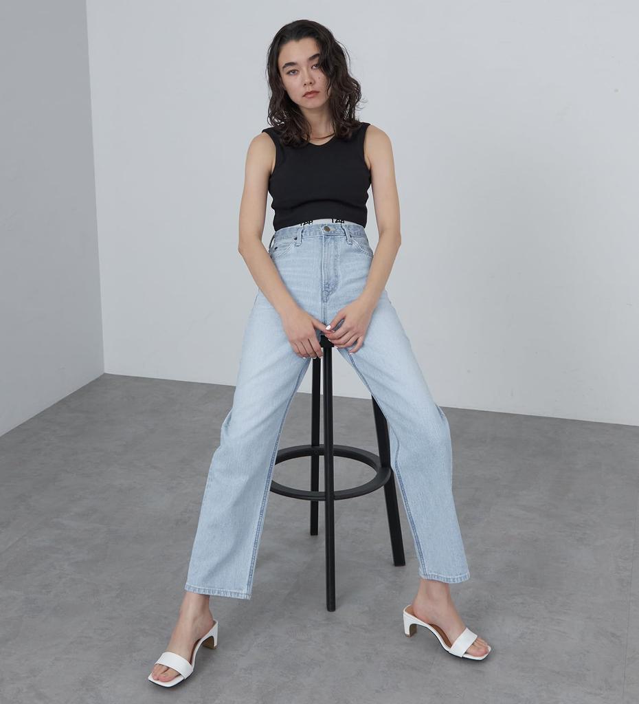 Lee Standard Wardrobe Straight Denim Light Size XS Jeans, Pants, Spring/Summer, Women's, Blue,