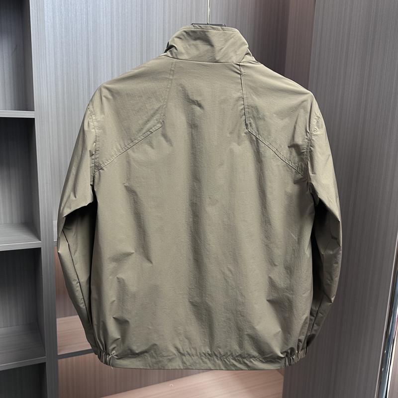 Herren Trendige Stehkragen Workwear Jacke - Herbst Koreanischer Stil Lässige Oberbekleidung